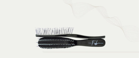 A pre-wash brush routine for easy tangle-free shampooing