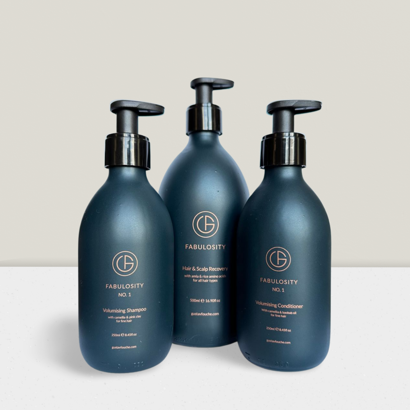 GF Fabulosity - Volumising Shampoo and Conditioner with Recovery Elixir Treatment
